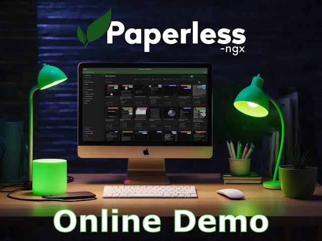 Thumbnail: Paperless-ngx online demo