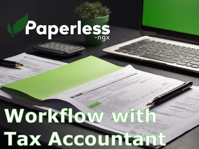 Thumbnail: Paperless workflow with tax accountants
